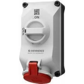 MENNEKES 5603506G Gniazdo ścienne DUO 32A5P6h 400V IP44 (5603506G)
