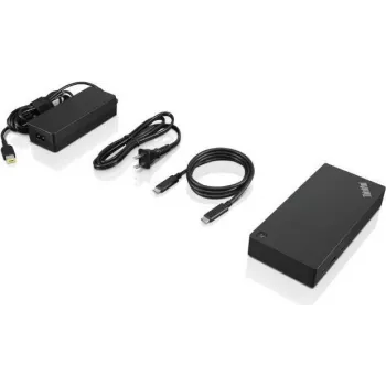 Lenovo 03X7609 stacja dokująca/replikator portów do laptopa przewodowa USB 3.2 Gen 2 (3.1 Gen 2) Typ-A Czarny