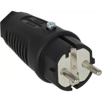 Wtyczka elektryczna typu E/F Brennenstuhl 1082040020 czarna 230V 16A
