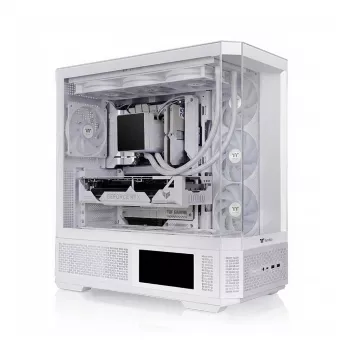 Obudowa PC THERMALTAKE Midi View 370 TG ARGB Snow/biały z hartowanym szkłem, oświetleniem ARGB