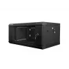 Szafka wisząca LANBERG WF01-6404-10B 4U 19 cali 600×450×285 mm IP20 czarna, udźwig 60 kg