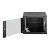 Szafa sieciowa naścienna DIGITUS Dynamic-N 9U 19 cali 600x600 mm, IP20, zamek na klucz, niezmontowana