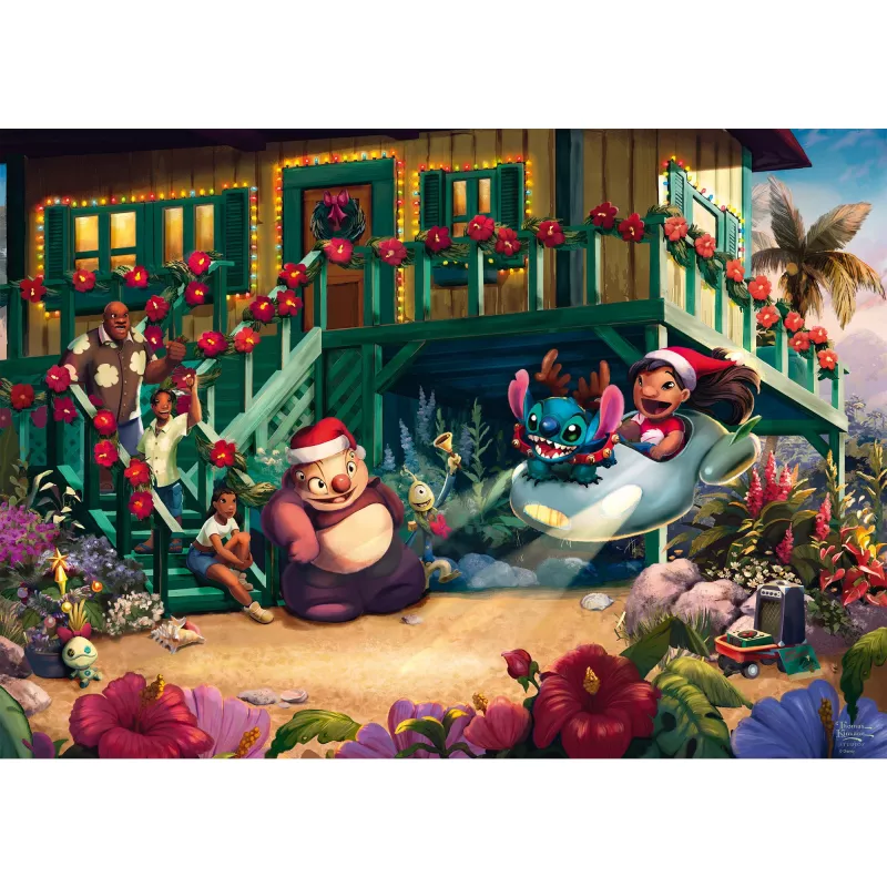 Puzzle Schmidt Spiele 58049 — 1000 szt., Lilo & Stitch kreskówki