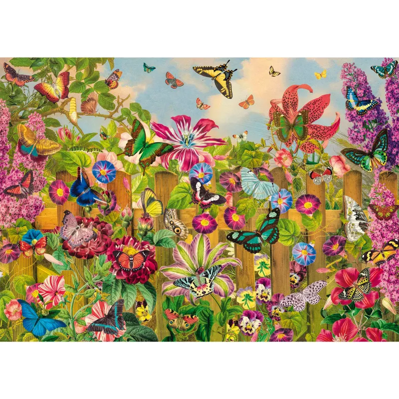 Puzzle Schmidt Spiele Beautiful Butterfly Garden — 2000 elementów, model 59746