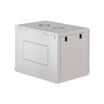 Naścienna szafa rack 9U DIGITUS Dynamic-N DN-37104, 600x450 mm, IP20, zamek na klucz, do samodzielnego montażu