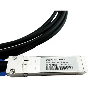 Kabel bezpośredni CBO SFP28-DAC-5M-LS-BL 5 m męski do męskiego 25 Gbit/s SFP28