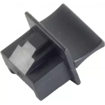 Zatyczka osłonowa przeciwpyłowa sieciowa ShiverPeaks S/CONN maximum connectivity RJ-45, czarna, opakowanie 20 szt.