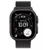 Smartwatch Apple Watch Ultra 3 GPS + Cellular 49mm Czarna Tytanowa Koperta z Czarną Tytanową Pętlą Milanese Średnia