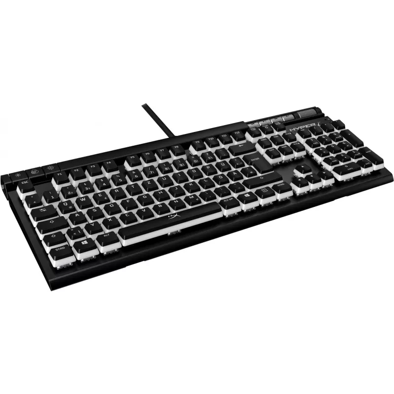 HyperX Pudding Keycaps - Pełny zestaw klawiszy - ABS - Czarny (układ DE) - Nasadka na klawisze klawiatury - ABS - Czarny