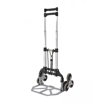 Wózek magazynowy schodowy AWTools 1009613 — składany wózek do transportu po schodach, udźwig 80 kg