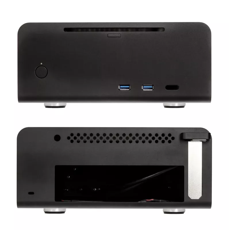 Obudowa HTPC Streacom ST-FC8B Alpha Optical Fanless + Zasilacz 120 W