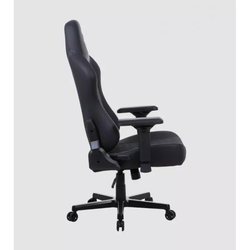 Fotel gamingowy Onex FX8 Formula X — ergonomiczne siedzisko w stylu wyścigowym, regulowane podłokietniki, odchylanie i pochylanie, czarny