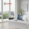 Listwa zasilająca MACLEAN MCE394 B — 3 gniazda + 3×USB A, 110–240 V, USB 2,1 A, 2500 W, kabel 1,5 m, czarna