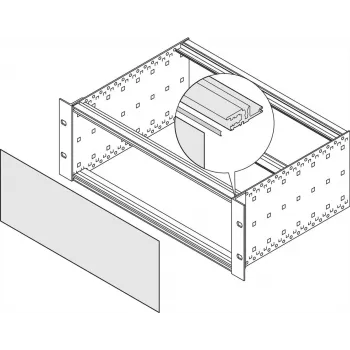 SCHROFF LISTWA STYKOWA PANEL PRZEDNI 42HP 10SZT. - Akcesorium do szafy rack (24560231)