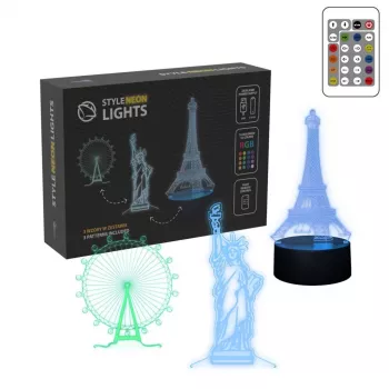 Manta SNL125RGB RGB 3D building decorative LED lamp