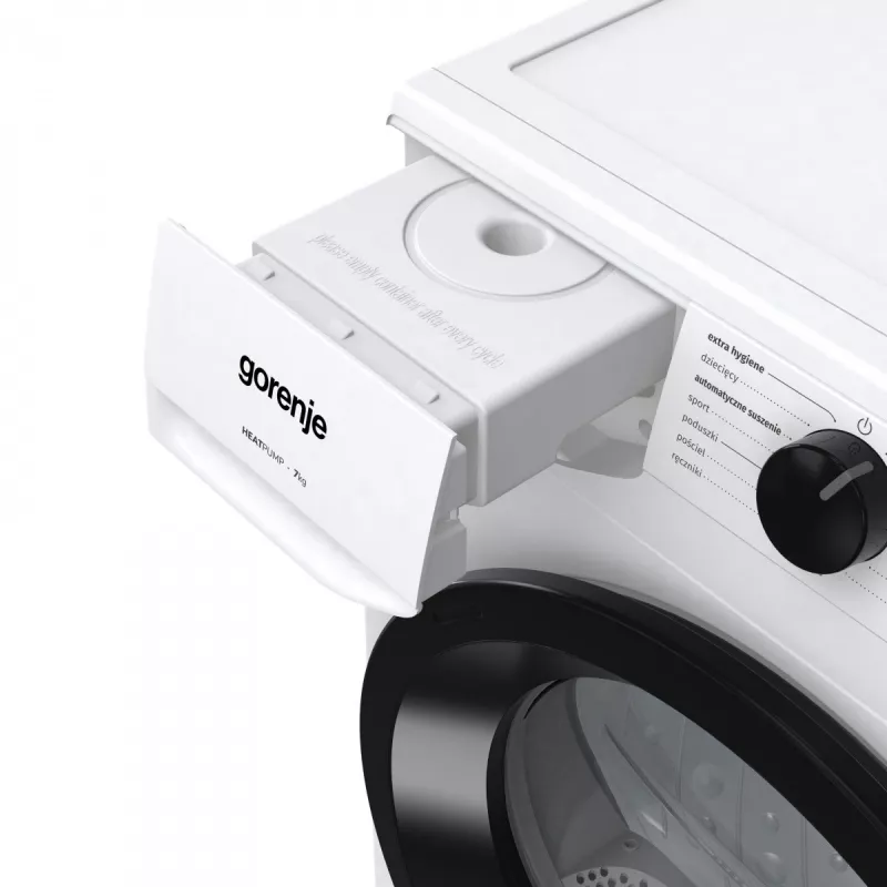 Gorenje G200 D2HNE7D/PL suszarka ładowana od przodu 7 kg biała