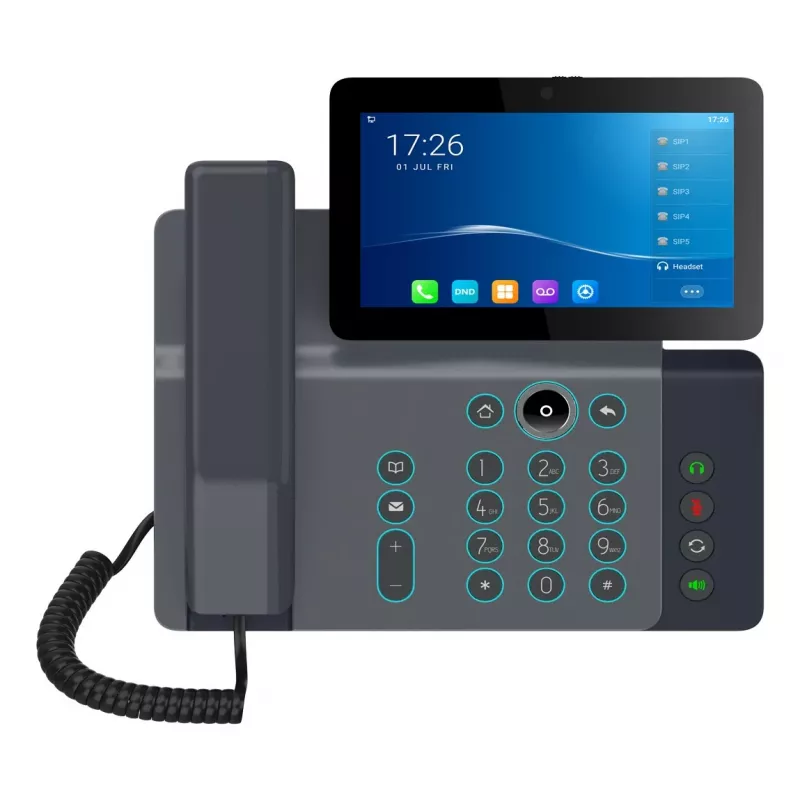 Telefon IP Fanvil V67 Czarny 20 linii LCD Wi-Fi