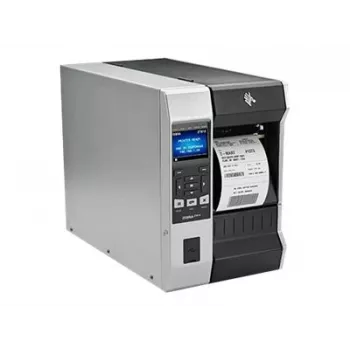 Drukarka etykiet Zebra ZT610 Transfer termiczny 203x203 DPI 356 mm/s szerokość druku 104 mm Wyświetlacz LCD Ethernet Bluetooth Szary/Czarny