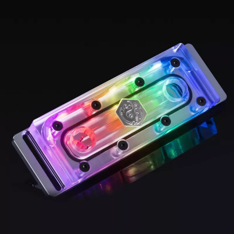 Bitspower Memory Cooler, ARGB - przezroczysty zestaw 4 szt.