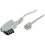 Kabel połączeniowy telefoniczny ShiverPeaks TAE F na Western (RJ11) 3,0 m
