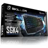 Klawiatura gamingowa Sharkoon SKILLER SGK4 USB QWERTZ niemiecka czarna