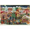 Puzzle Ravensburger Wooden Puzzle Christmas Market — 500 elementów, elementy drewniane