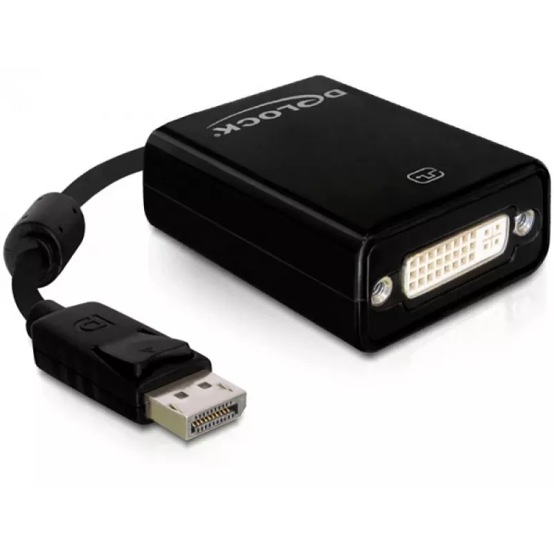 Delock Adapter Displayport męski > DVI 24+5 żeński - Adapter DisplayPort - DisplayPort (M)