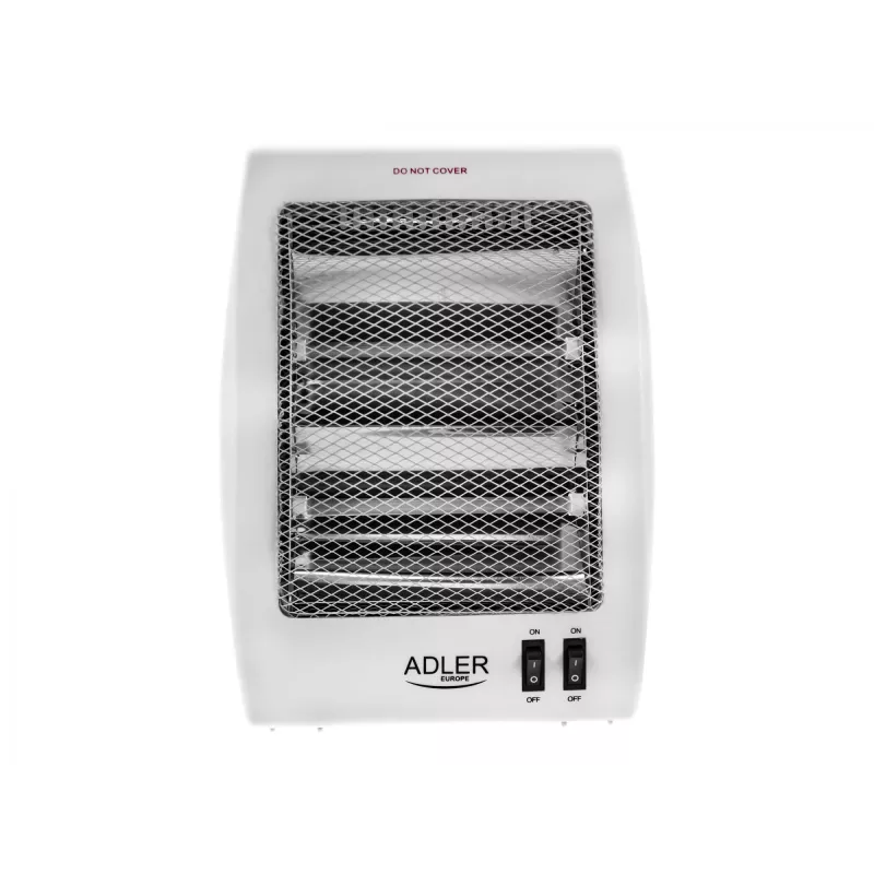 Adler | Grzejnik | AD 7709 | Grzejnik halogenowy | 800 W | Liczba poziomów mocy 2 | Biały