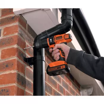 Wiertarka pistoletowa Czarny & Decker BDCH188N-XJ 1350 RPM, 18 V