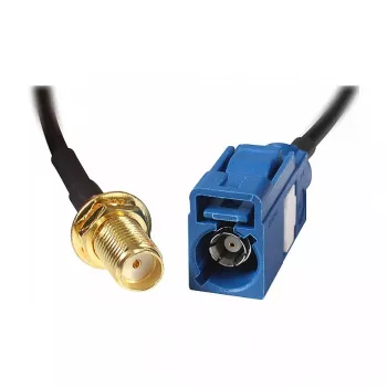 Kabel koncentryczny DeLOCK 88581 0,2 m czarny
