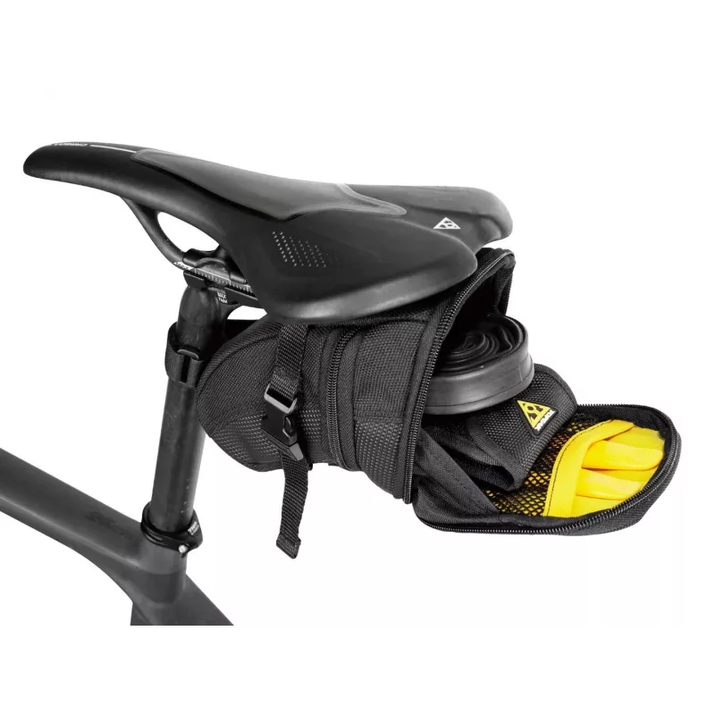 Sakwa podsiodłowa TOPEAK Aero Wedge Pack Medium — kompaktowy schowek rowerowy pod siodełkiem
