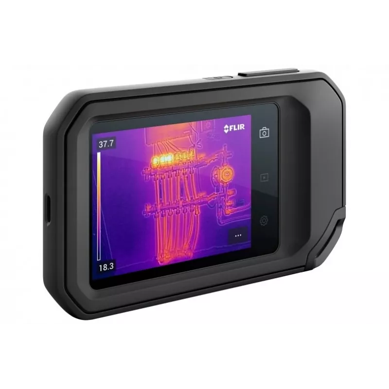 FLIR C-5 kamera termowizyjna Czarny Wbudowany wyświetlacz 160 x 120 pikseli