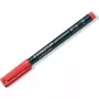 Marker permanentny Staedtler Lumocolor 318-2 czerwony okrągła końcówka 10 szt.