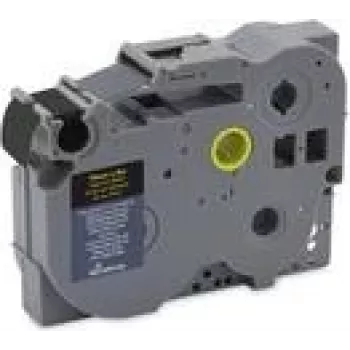 Kaseta z taśmą etykietową MediaRange do Brother TZ-344 / TZe-344 18 mm × 8 m czarny na przezroczystym