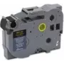 Kaseta z taśmą etykietową MediaRange do Brother TZ-344 / TZe-344 18 mm × 8 m czarny na przezroczystym