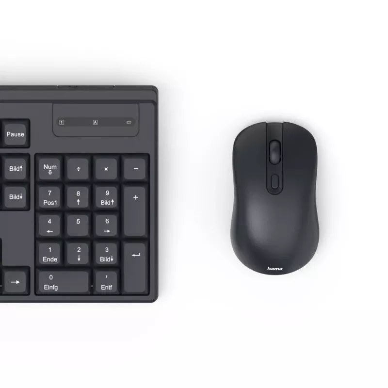Zestaw klawiatura i mysz WKM-200 czarny