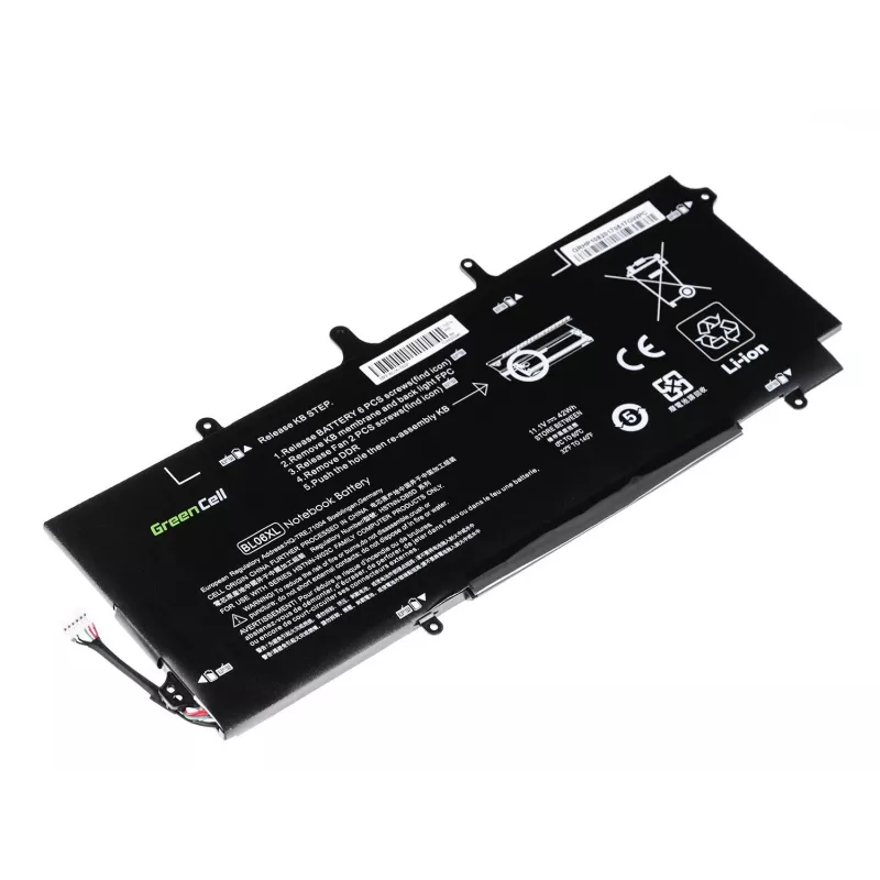 Bateria GREENCELL HP108 Green Cell BL06XL HSTNN-DB5D 722297-001 722236-2C1 do HP EliteBook Folio