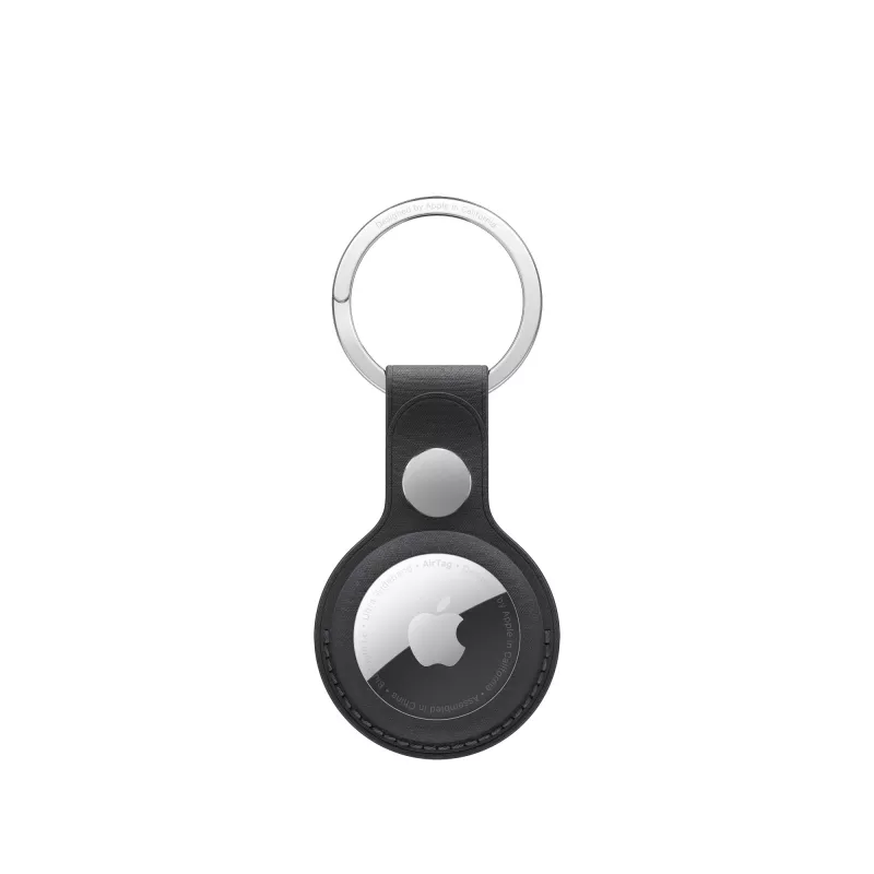 AirTag FineWoven Key Ring - Czarny