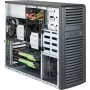 Super Micro Supermicro SC732 D3-1K26B - MDT - Rozszerzony ATX 1200 Watt (PS/2) - Czarny - USB/Audio (CSE-732D3-1K26B)