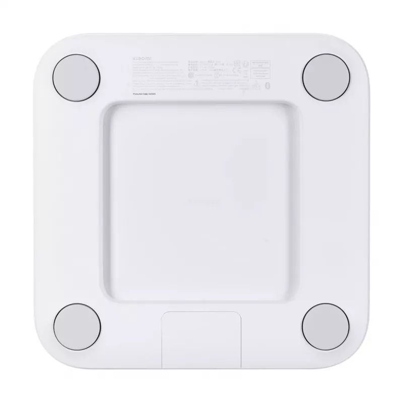 Xiaomi S400, kwadratowa, biała, elektroniczna waga osobista