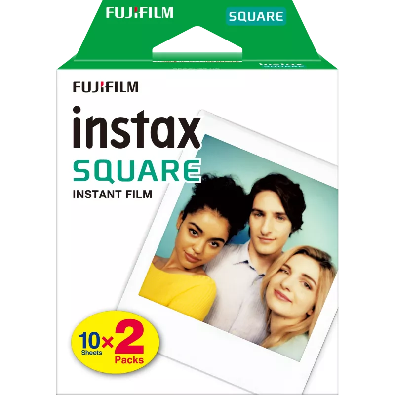 Film do zdjęć natychmiastowych Fujifilm Instax Square 20 szt. 62 x 62 mm