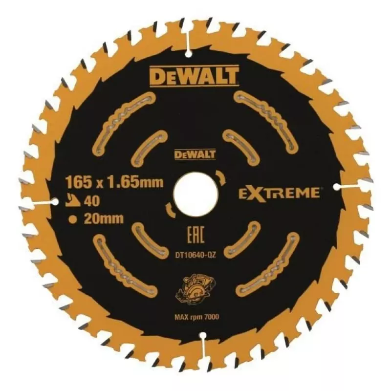 Tarcza do pilarki tarczowej DeWALT DT10640-QZ 16,5 cm