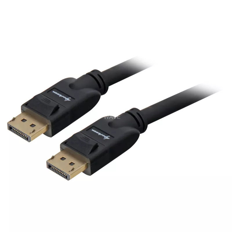 Kabel DisplayPort Sharkoon DisplayPort 1.3, obsługa 4K, 2 m