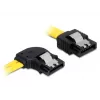 Kabel SATA męski/męski DeLOCK 82824 0,3 m żółty