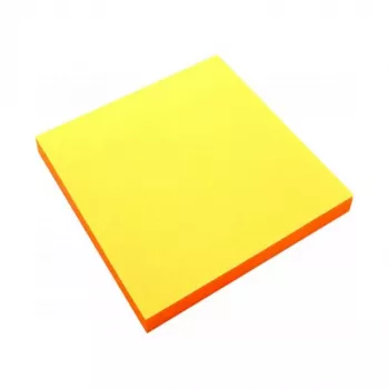 Karteczki samoprzylepne Forpus, Neon, 75x75mm, Pomarańczowe (1x80)