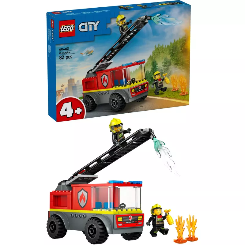 LEGO CITY 60463 Wóz strażacki z drabiną