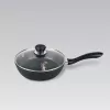 Patelnia Maestro MR-1205-28 z pokrywką, 28 cm, czarna