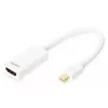 Adapter DisplayPort Digitus AK-340404-001-W