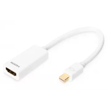 Adapter DisplayPort Digitus AK-340404-001-W