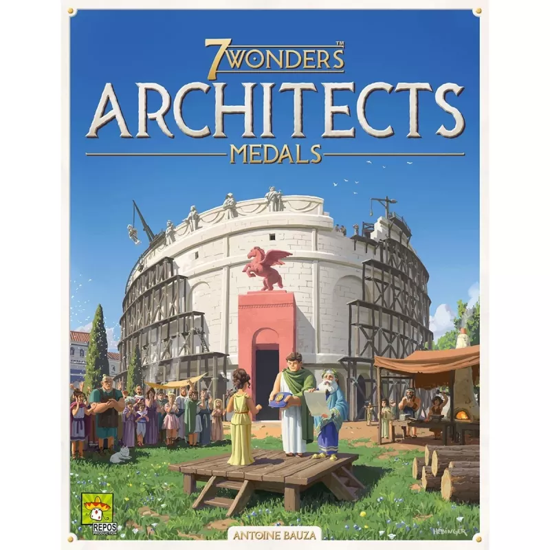 7 Wonders Architects - Medale, rozszerzenie gry planszowej